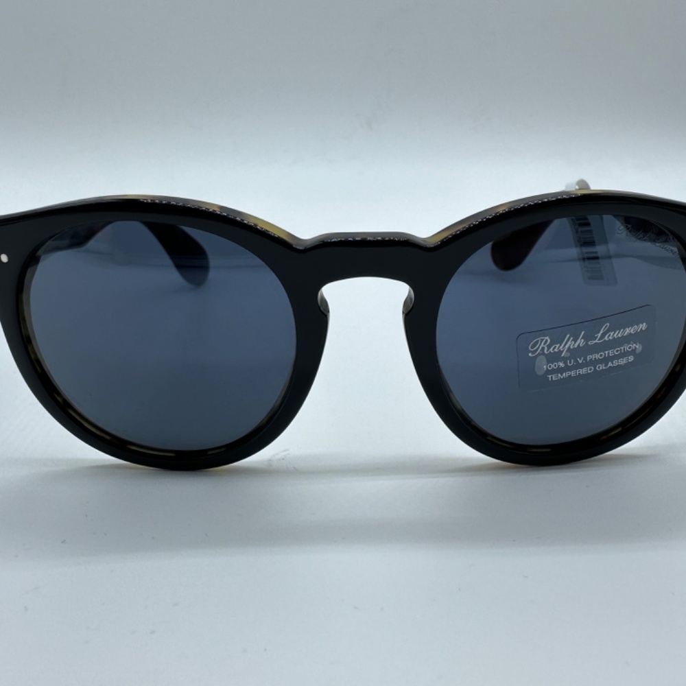 Ralph Lauren Sunglasses Women 0RL8146P 49 5613R5 Shiny Black on Spotty Havana - Picture 7 of 16